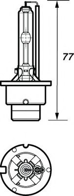 MOTAQUIP VBUD2S Bulb, headlight